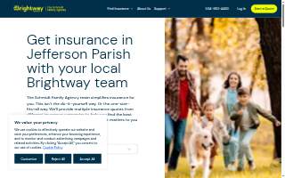 Brightway Insurance, The Schmidt Family Agency website