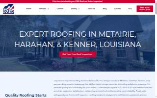 Coastal Roofing of Harahan website