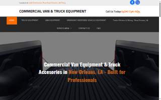 Commercial Van & Truck Equipment website