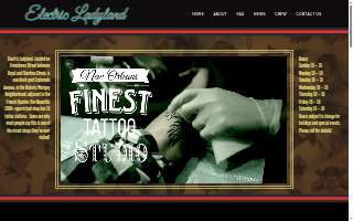 Electric Ladyland Tattoo website