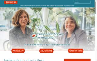 Gasparian Spivey Immigration website