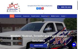 JPC Exterminating, LLC website