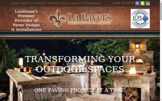 La Pavers website