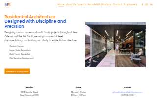 Nathan Fell Architecture website
