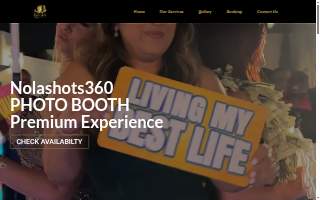 Nola Shots 360 Photo Booth Rental LLC website