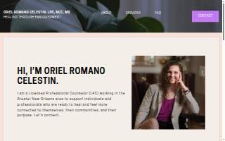 Oriel Romano, LLC website