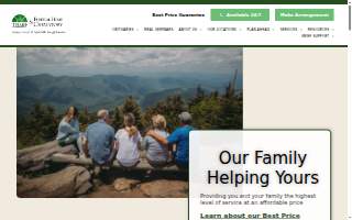 Tharp Funeral Home website