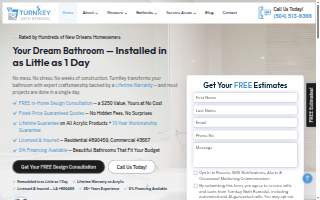 TurnKey Bath Remodel website