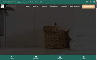 Your Cleans Professional Cleaning Services in New Orleans, Louisiana website
