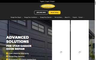 Advanced Garage Doors of Harvey website