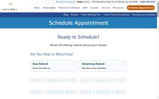 Audibel Hearing Healthcare of Harvey website