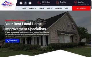Barreto Home Solutions website