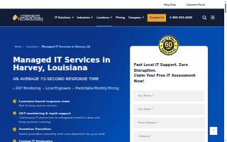 Corporate Technologies I Louisiana Managed IT Services Company website