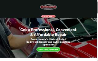 Exquisite Customs body shop website