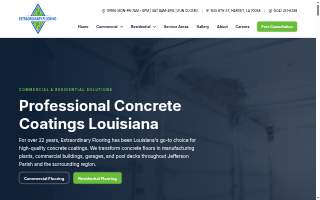 Extraordinary Flooring website