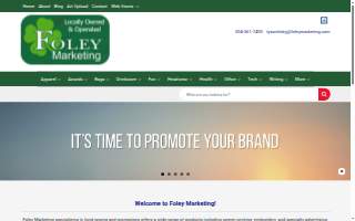 Foley Marketing website