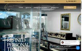St. Amant Jewelers website