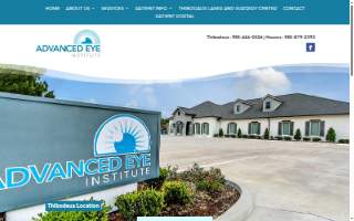 Advanced Eye Institute of Houma website