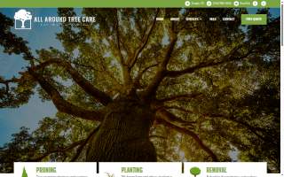 All Around Tree Service website