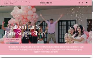 Blondie Balloons LLC website