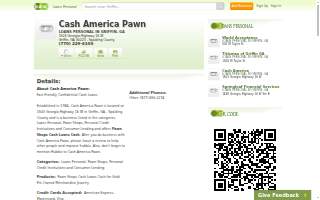 Cash America Pawn of Houma website