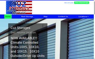 Cuz Storages website