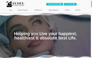 Haydel Dermatology website