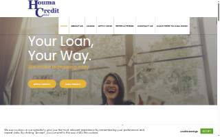 Houma Credit website