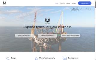 Jam Up Marketing of Houma website