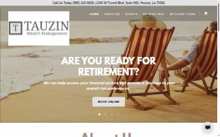 Tauzin Wealth Management of Houma website