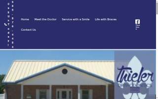 Thieler Orthodontics website