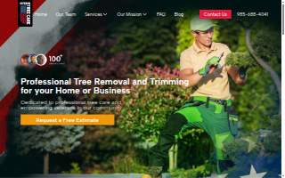 Veteran Tree Care of Houma website