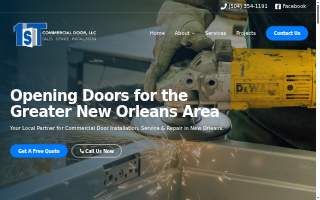 1st Commercial Door website