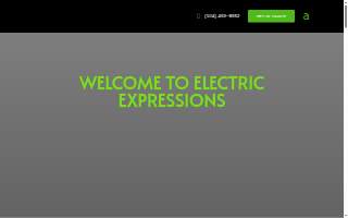 Electric Expressions website