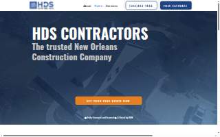 HDS Contractors website