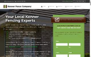 Kenner Fence Company website
