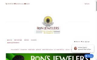 Ron Jewelers website