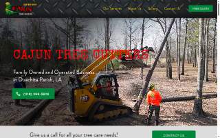 A Cajun Tree Cutters website