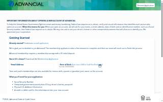Advancial - Lafayette website