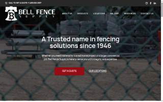 Bell Fence website