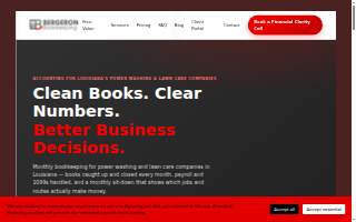 Bergeron Bookkeeping website