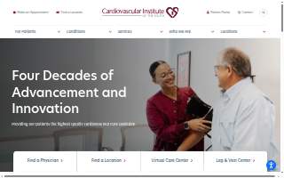 Cardiovascular Institute of the South website