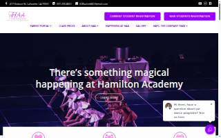 Hamilton Academy of the Arts website