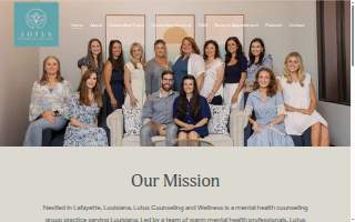 Lotus Counseling and Wellness website