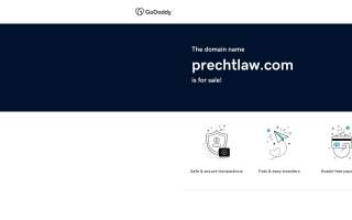 Precht Law Firm website