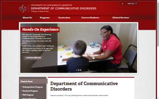 Speech Language and Hearing Center website