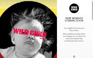Wild Child Wines of Lafayette website