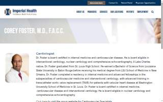 Corey Foster website