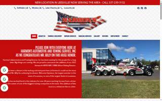 Harmon's Automotive & Towing Service Inc. website