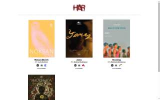 Harp Films website